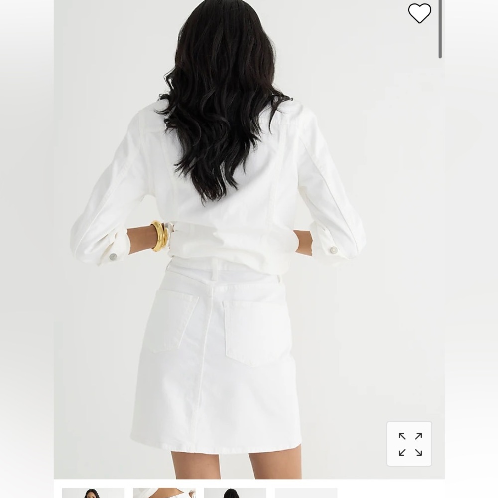 J. Crew Denim Skirt - Picture 3 of 9